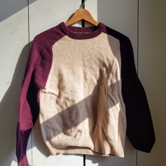 J Crew 100% Lambs Wool Sweater (M) - Picture 2 of 7